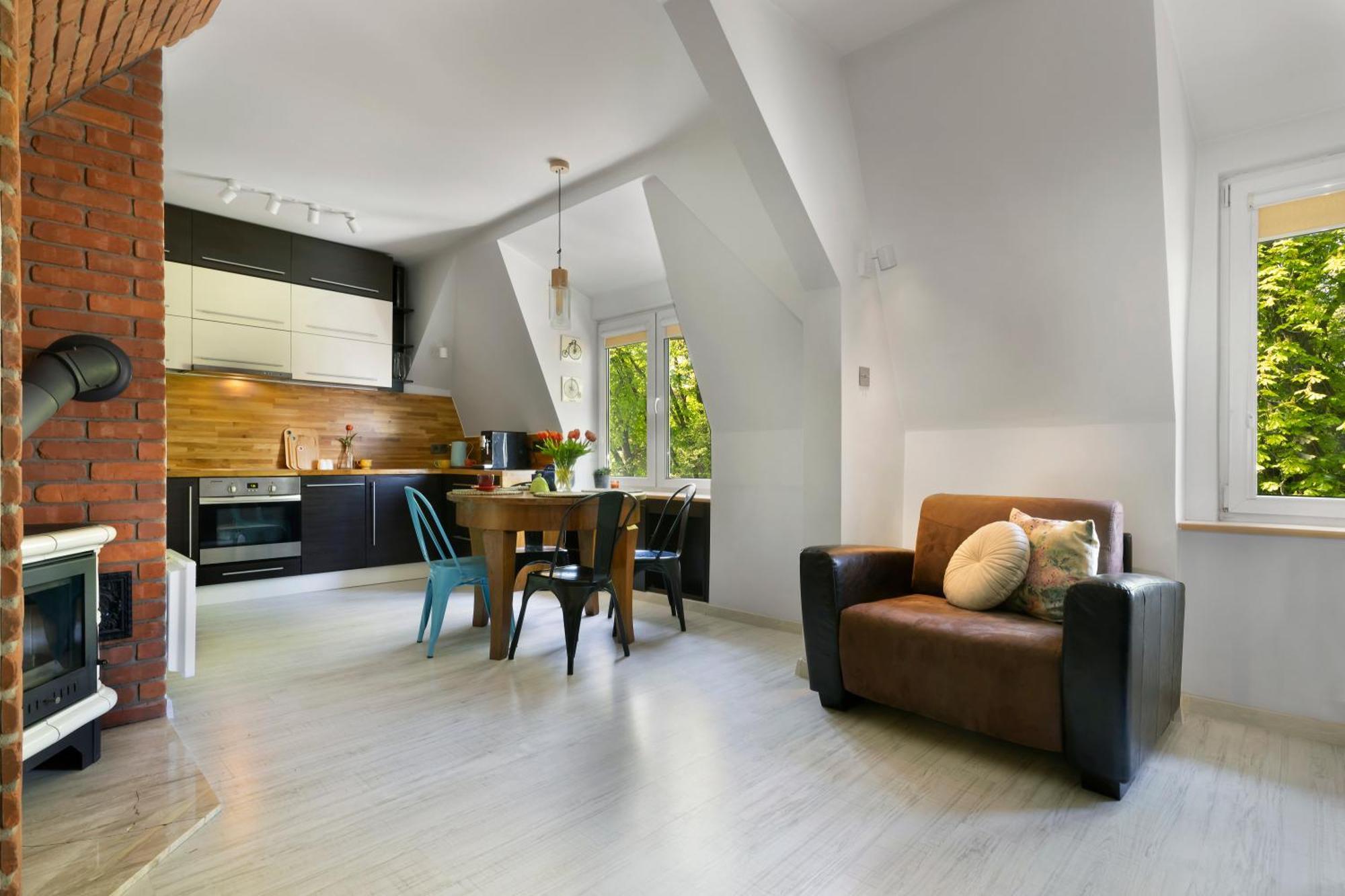 Elite Apartments City Center Cosy Attic Gdansk Exterior foto